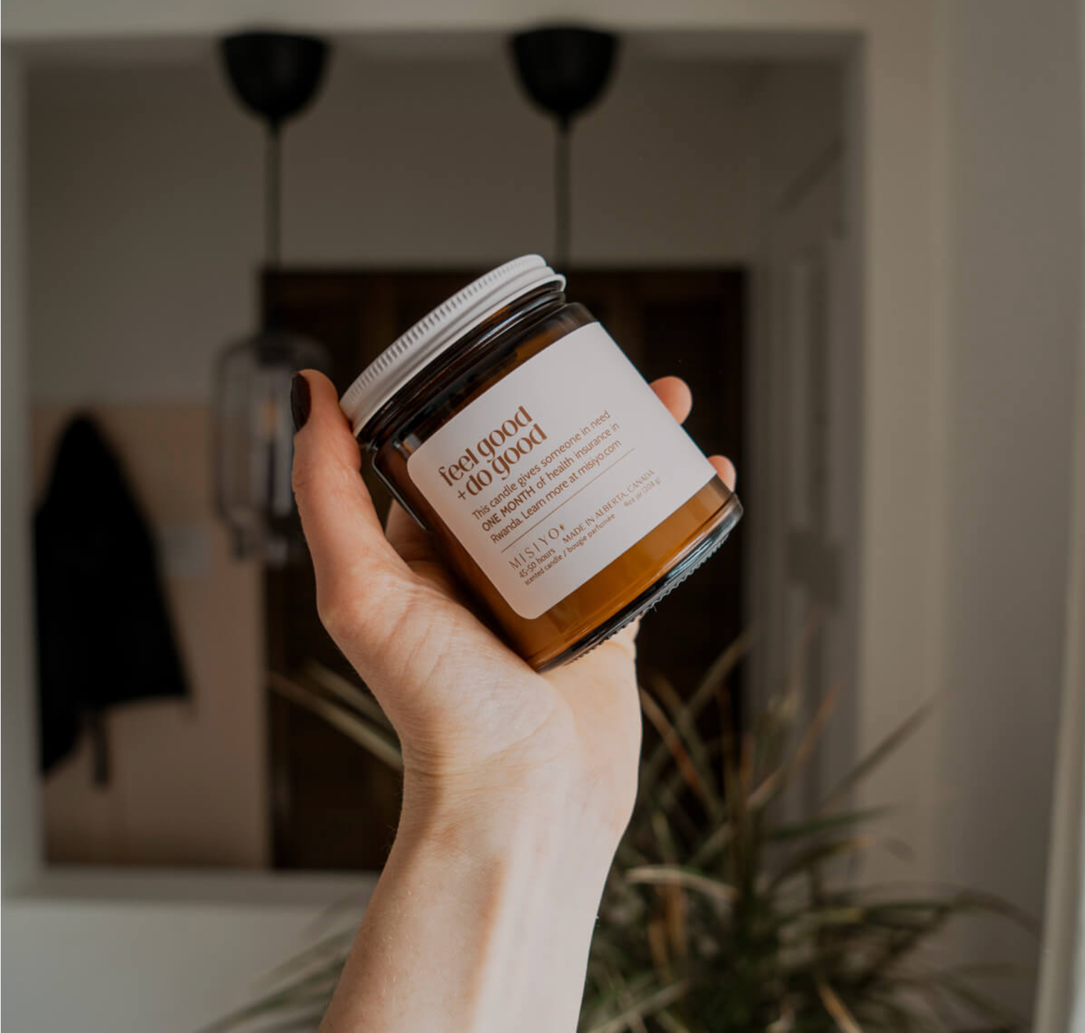 Misiyo Bonfire + Balsam | Beeswax Blend Candle Jar