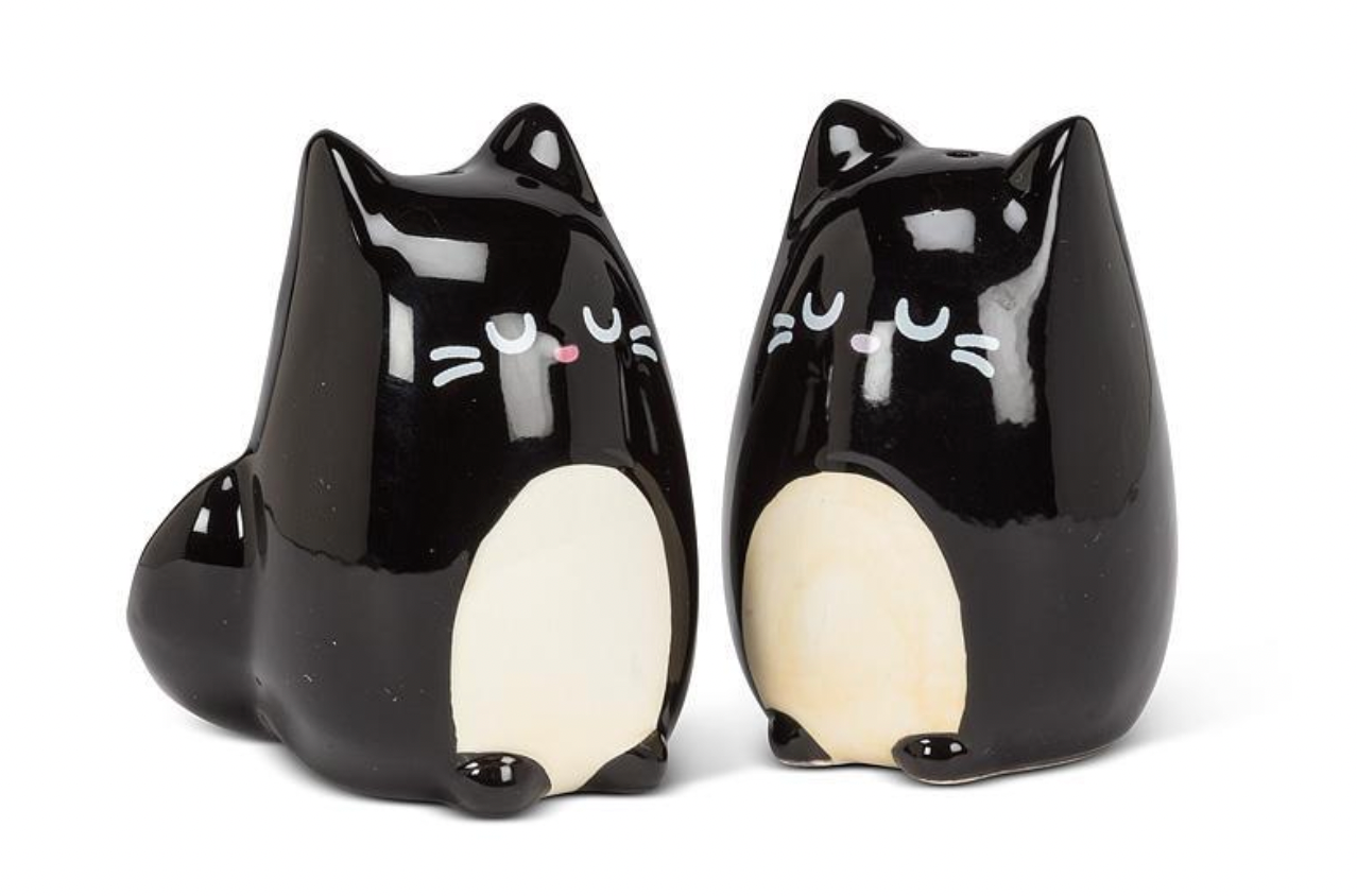 Black Cat Salt & Pepper