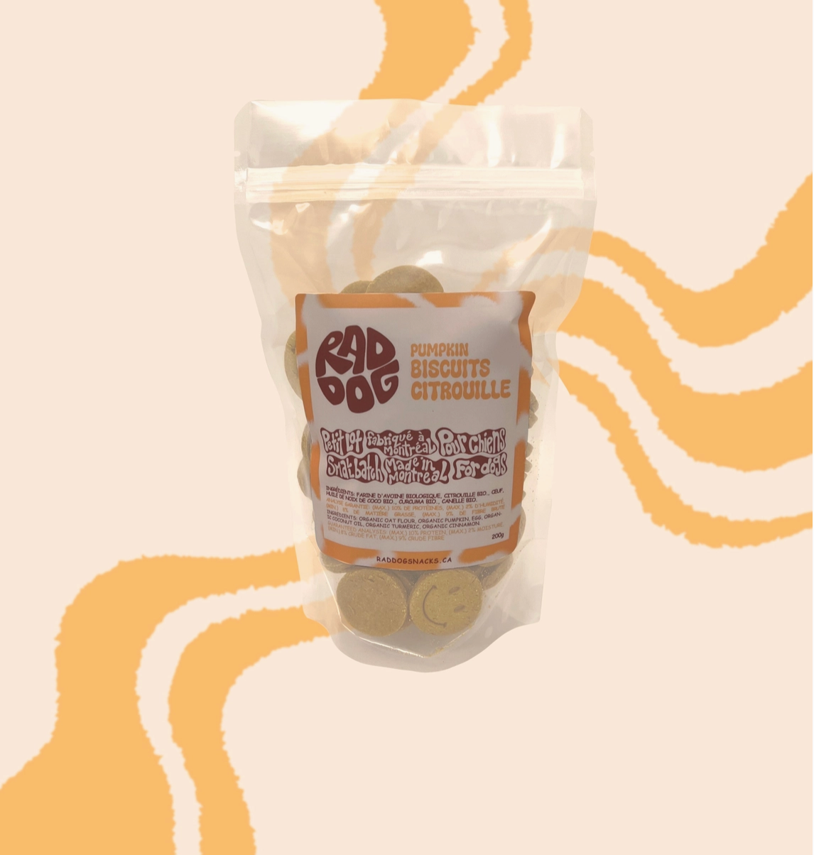 Rad Dog Pumpkin Biscuits