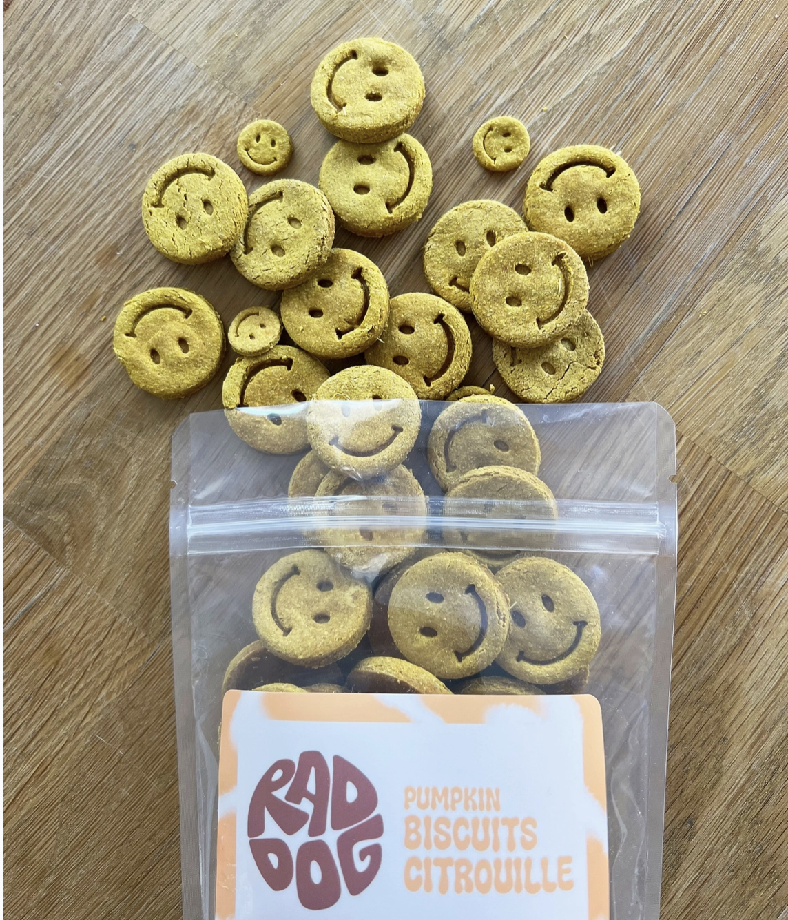 Rad Dog Pumpkin Biscuits