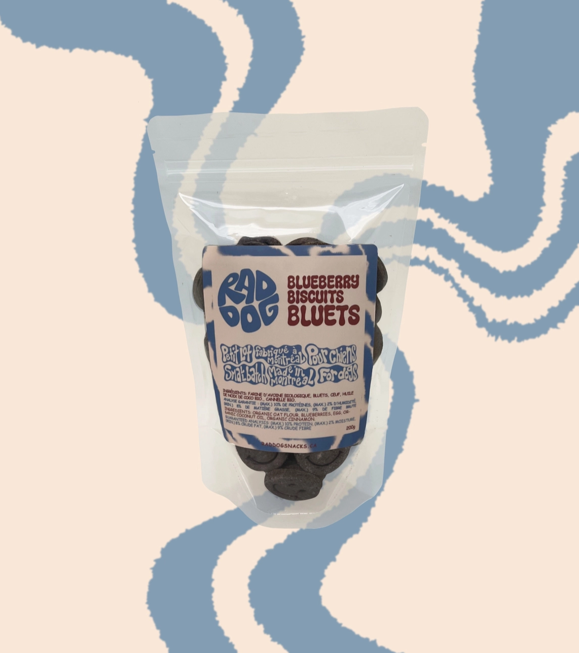 Rad Dog Blueberry Biscuits