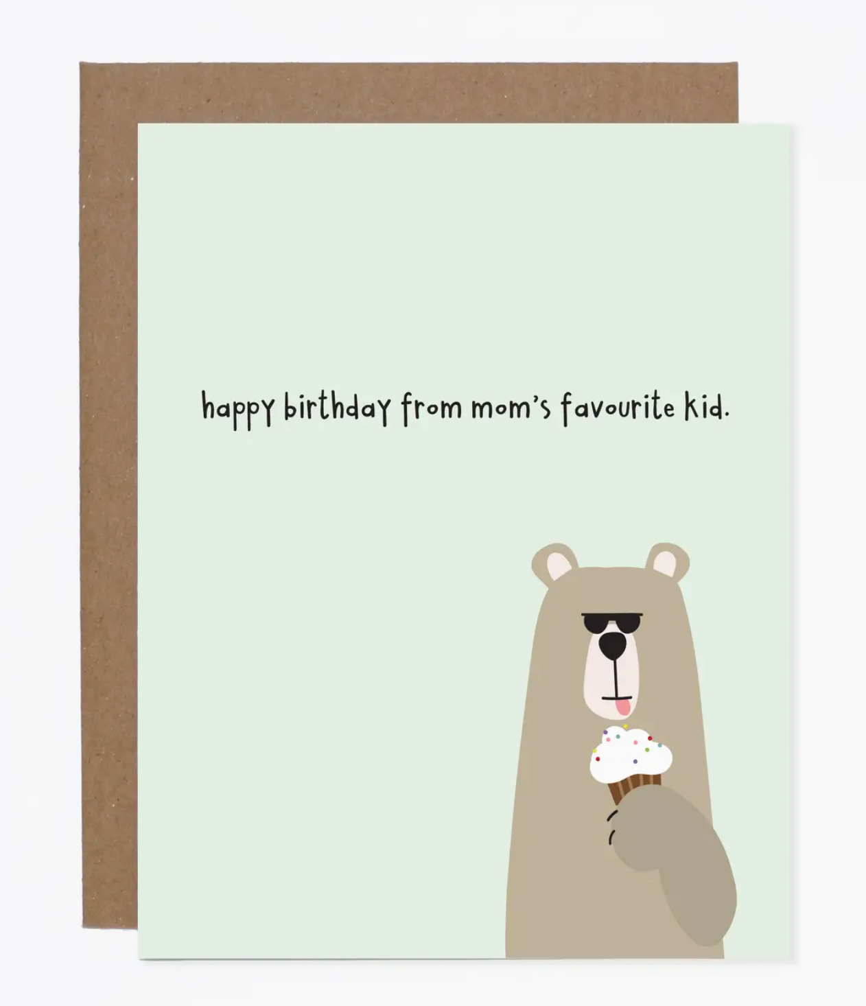 Birthday Mom’s Fave Kid Card