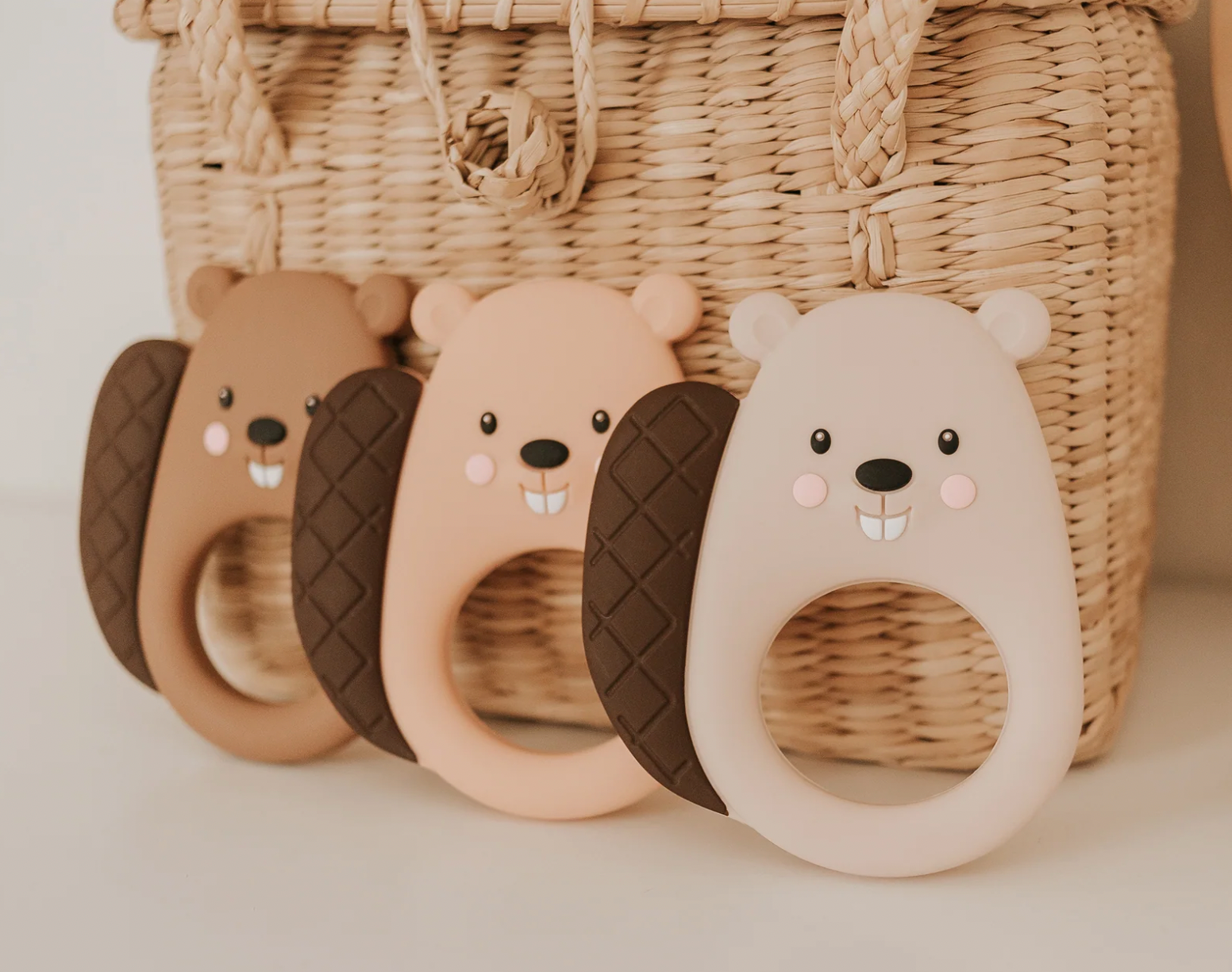 Little Cheeks Silicone Teether - Canadian Themed