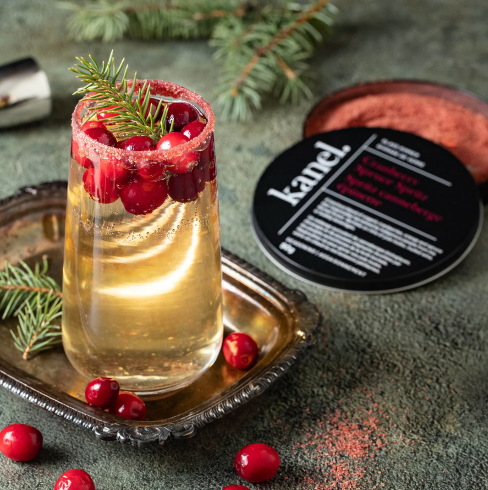 Kanel Cranberry Spruce Spritz Rimmer