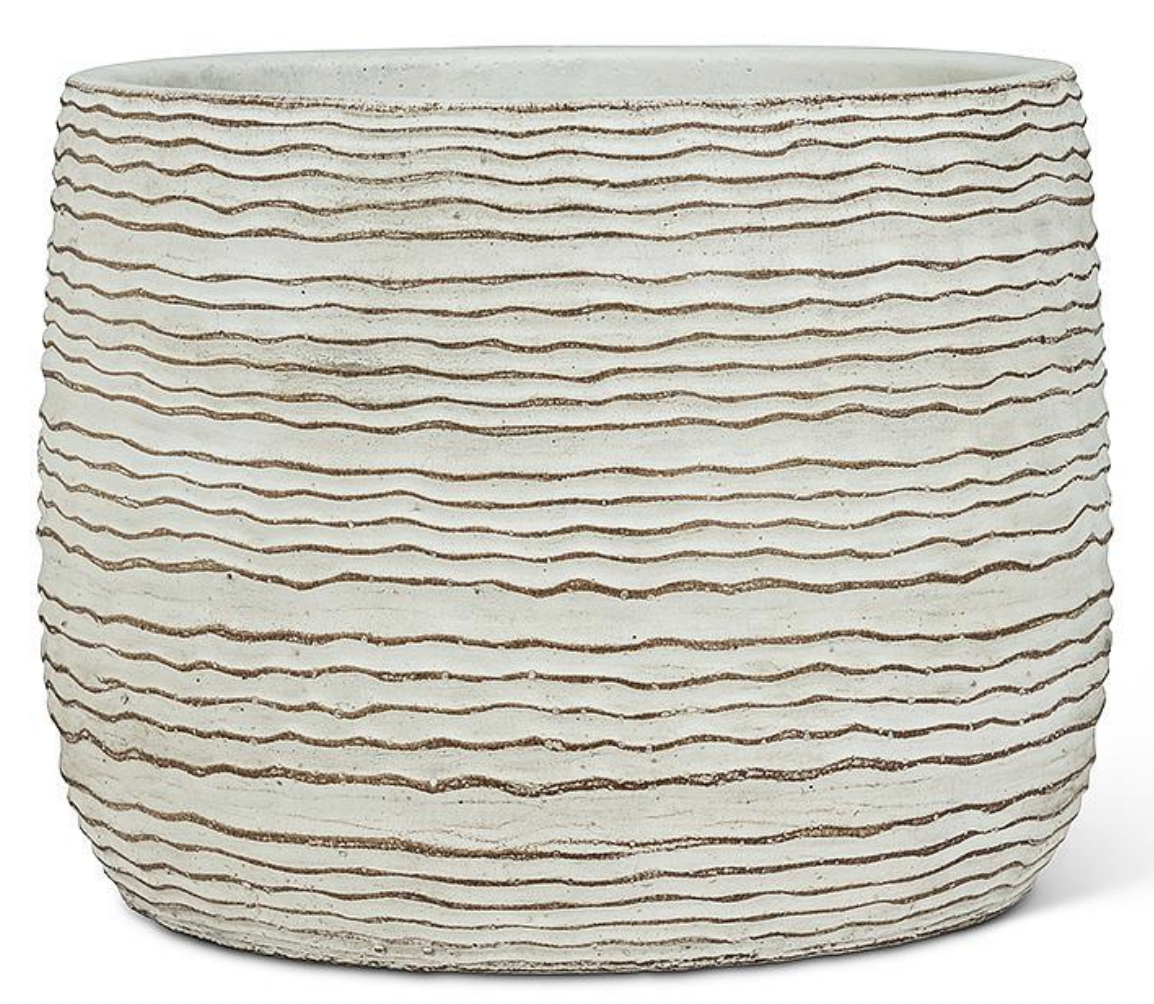 Large Wavy Ripple Planter
