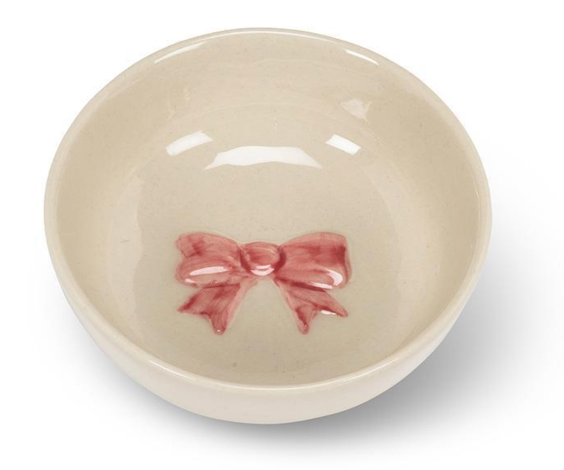 Mini Bowl with Pink Bow