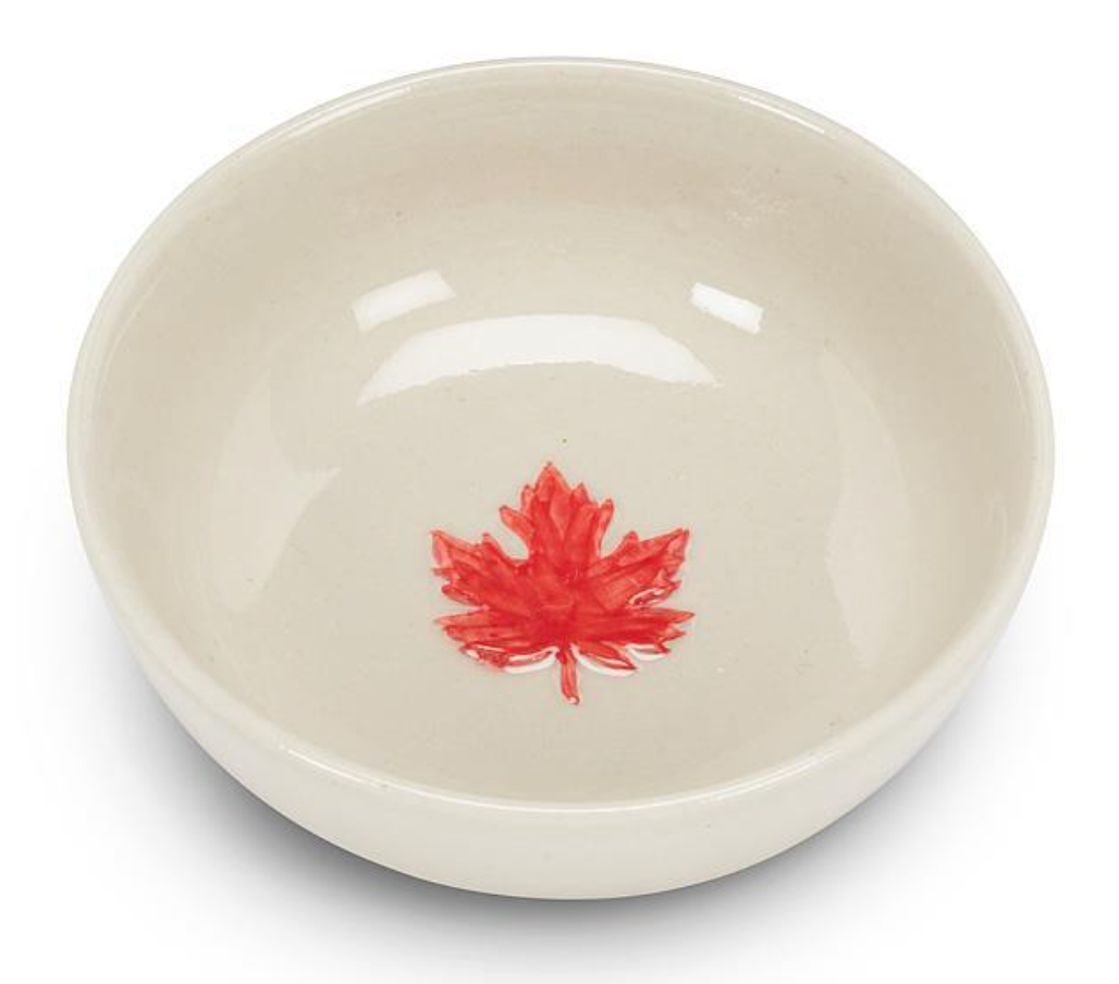 Mini Bowl with Maple Leaf