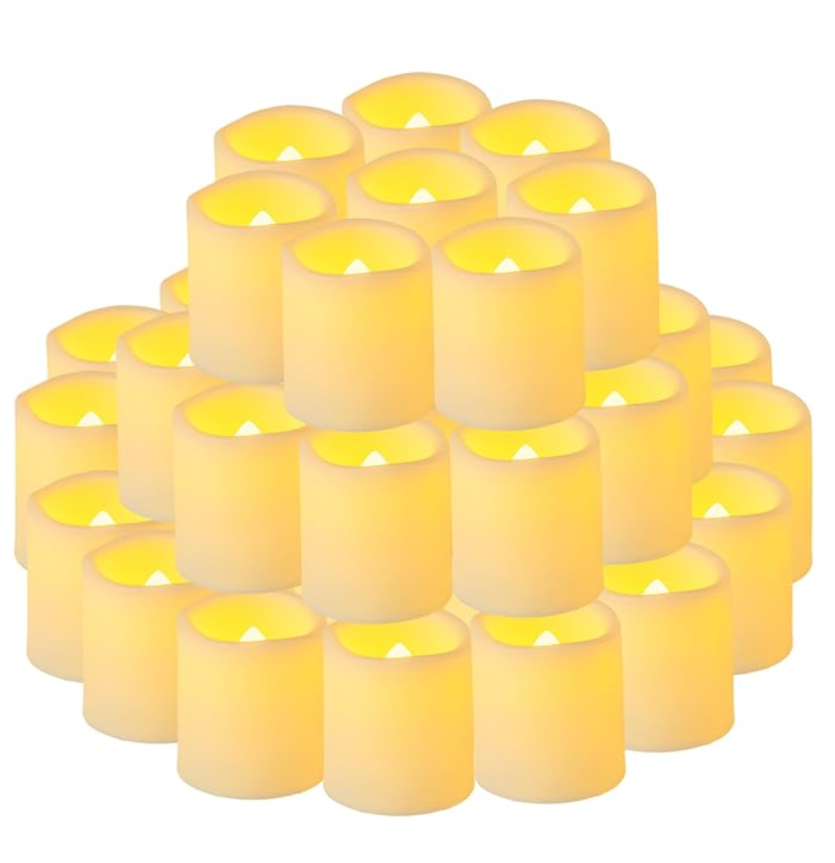 Flickering tealight - large