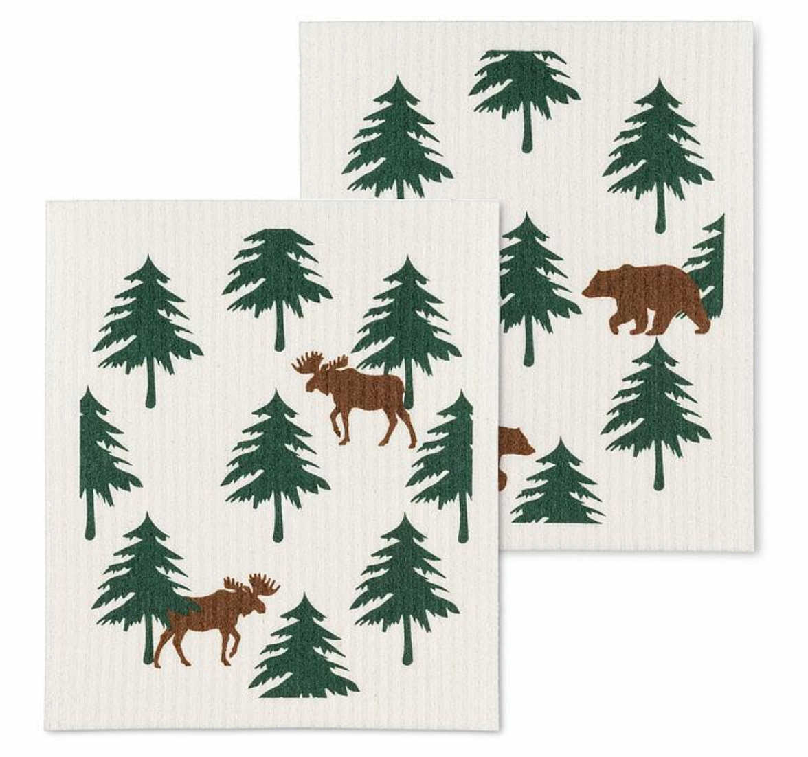Moose & Bear Dishcloths