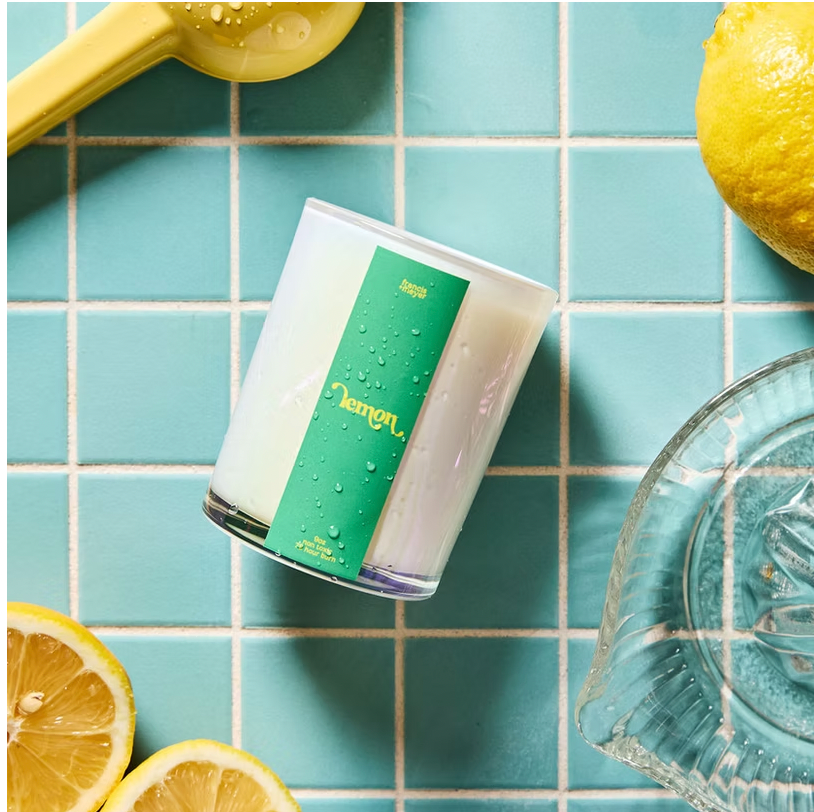 the lemon candle