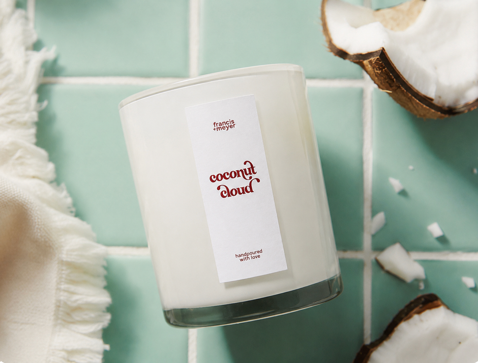 the coconut cloud candle