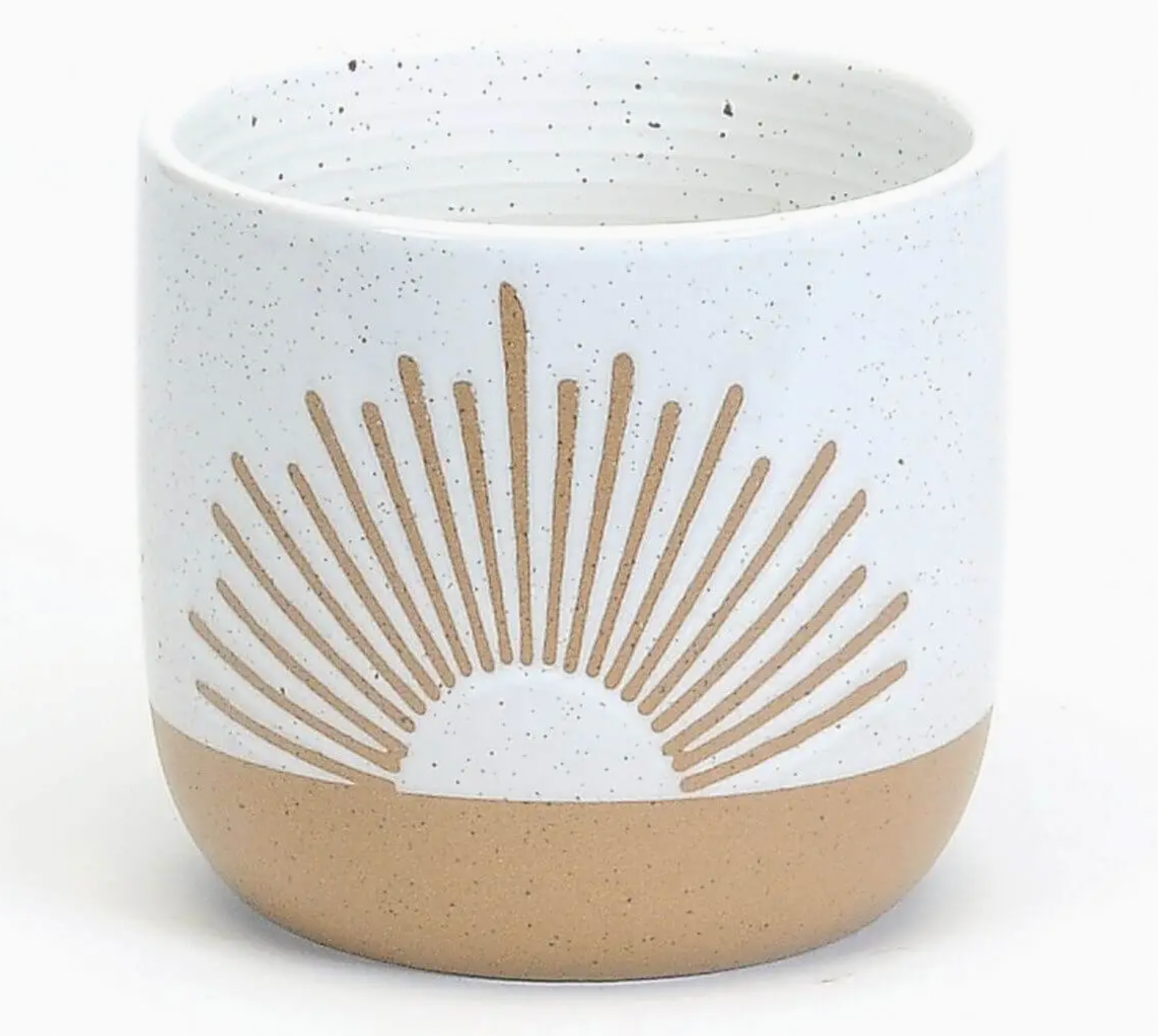 Medium Sunburst Pot