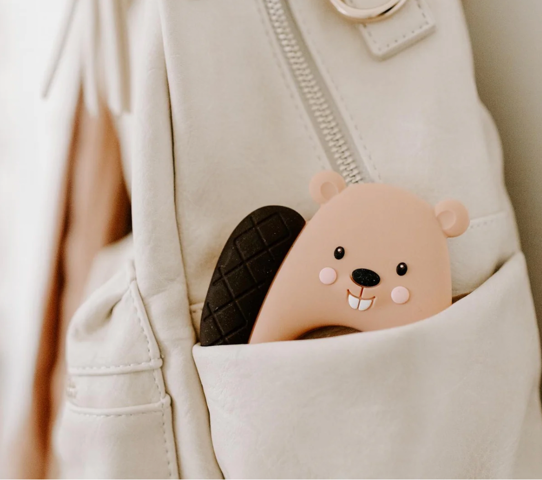 Little Cheeks Silicone Teether - Canadian Themed