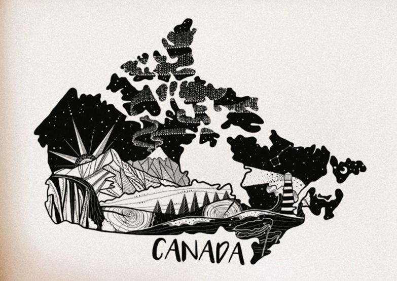 Canada Print 8"x10"