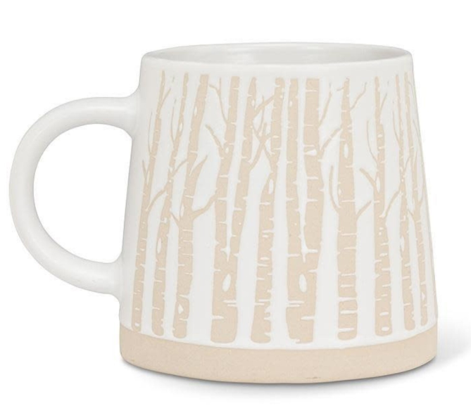 Wide Base With Birch Trees