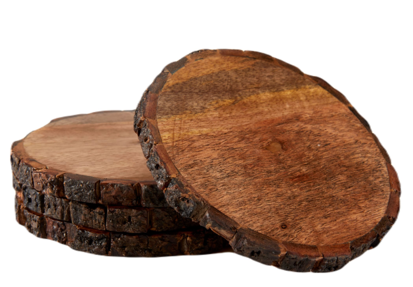 Bark Edge Coasters