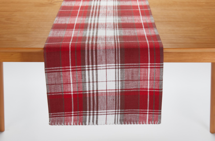 Hayden Plaid Table Runner