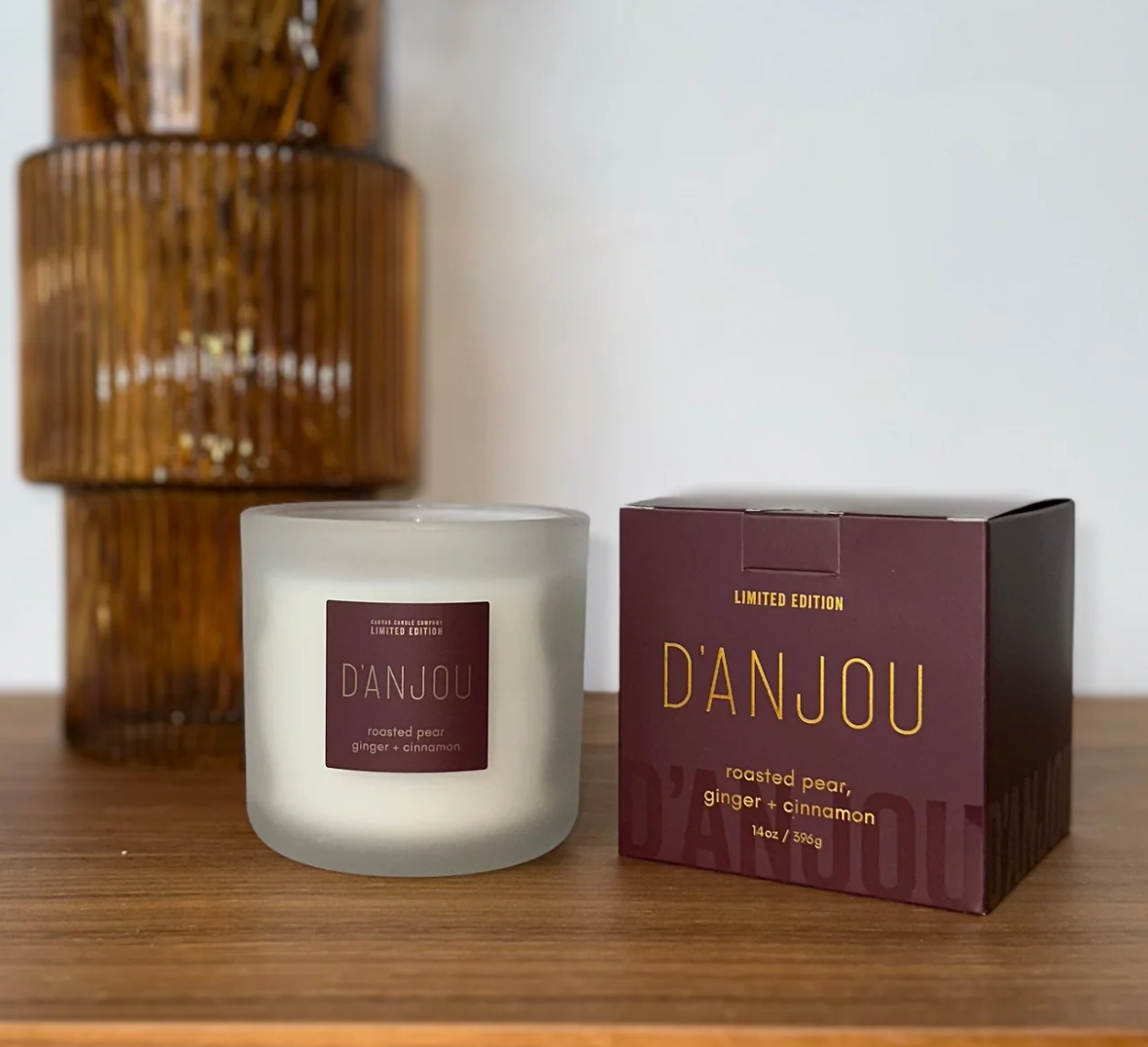 Limited Edition D'Anjou 14 oz Candle - Canvas Candle Company