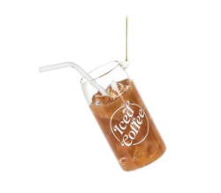 Iced Coffee Ornament