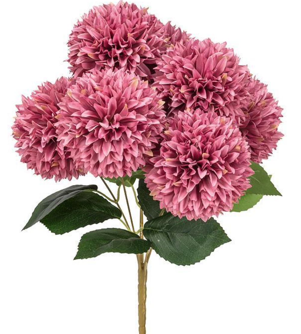 Large 7 Pompom Dahlia Bouquet