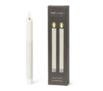 Sand LED Taper Candle 9.5"