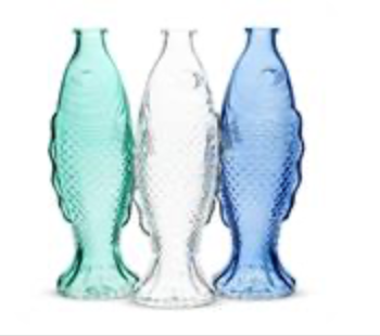 Large Spouting Fish Vase