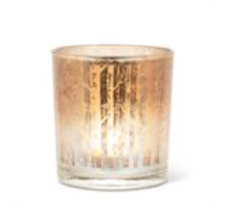 Small Birch Trees Votive 3"