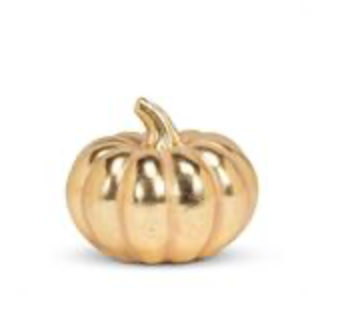Medium Golden Classic Pumpkin 5"
