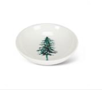 Small Dish with Pine Tree