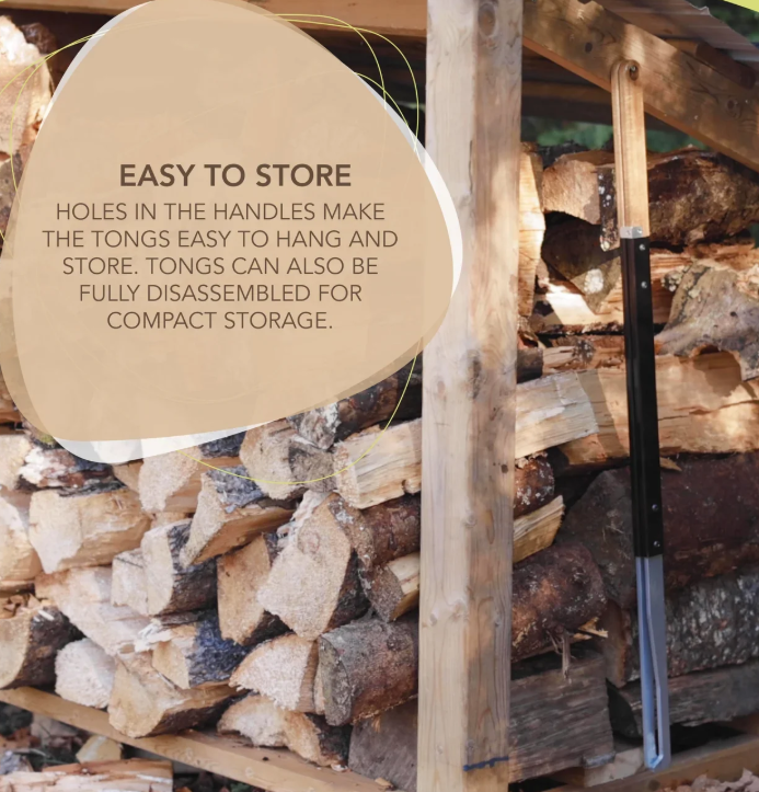 Fire Tongs Log Grabber