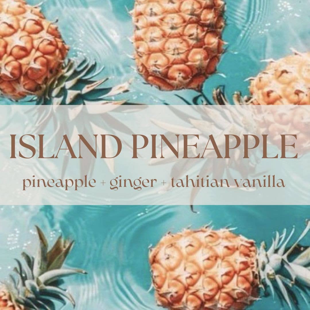 ISLAND PINEAPPLE CANDLE | SUMMER COLLECTION