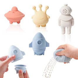 Space Adventure Bath Toys