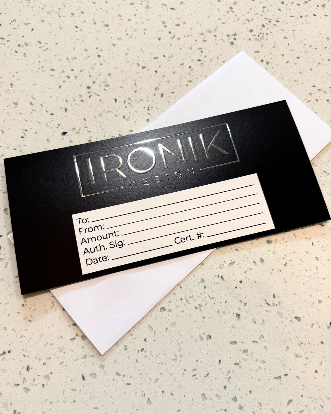 IRONIK Design Gift Card