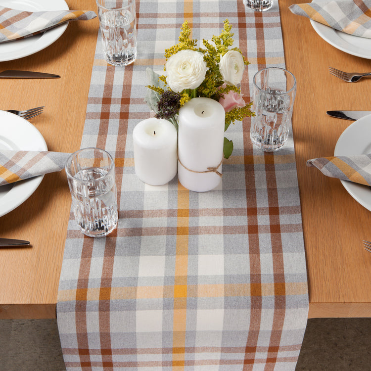 Plaid Maize Runner 72"