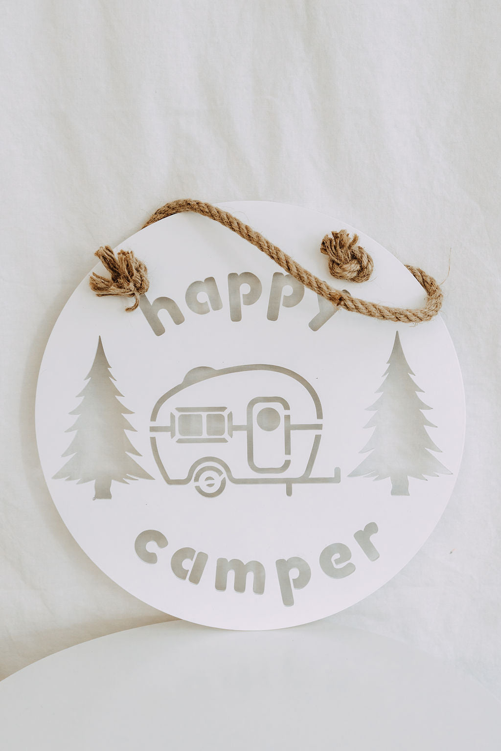 Happy Camper Plaque - IRONIK Original