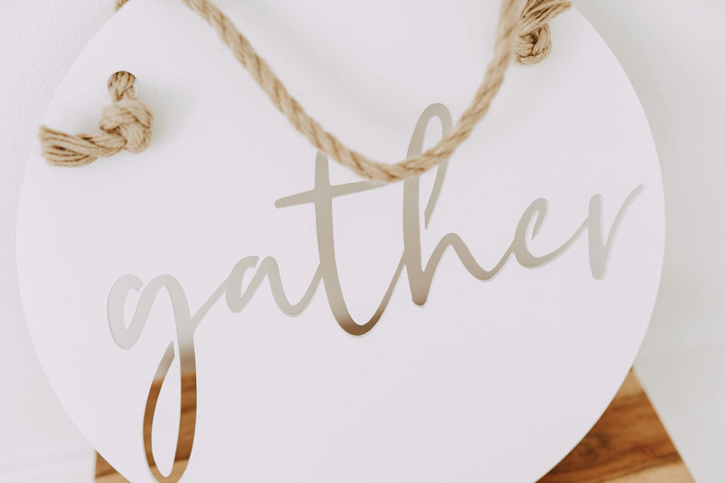 Gather Plaque - IRONIK Original